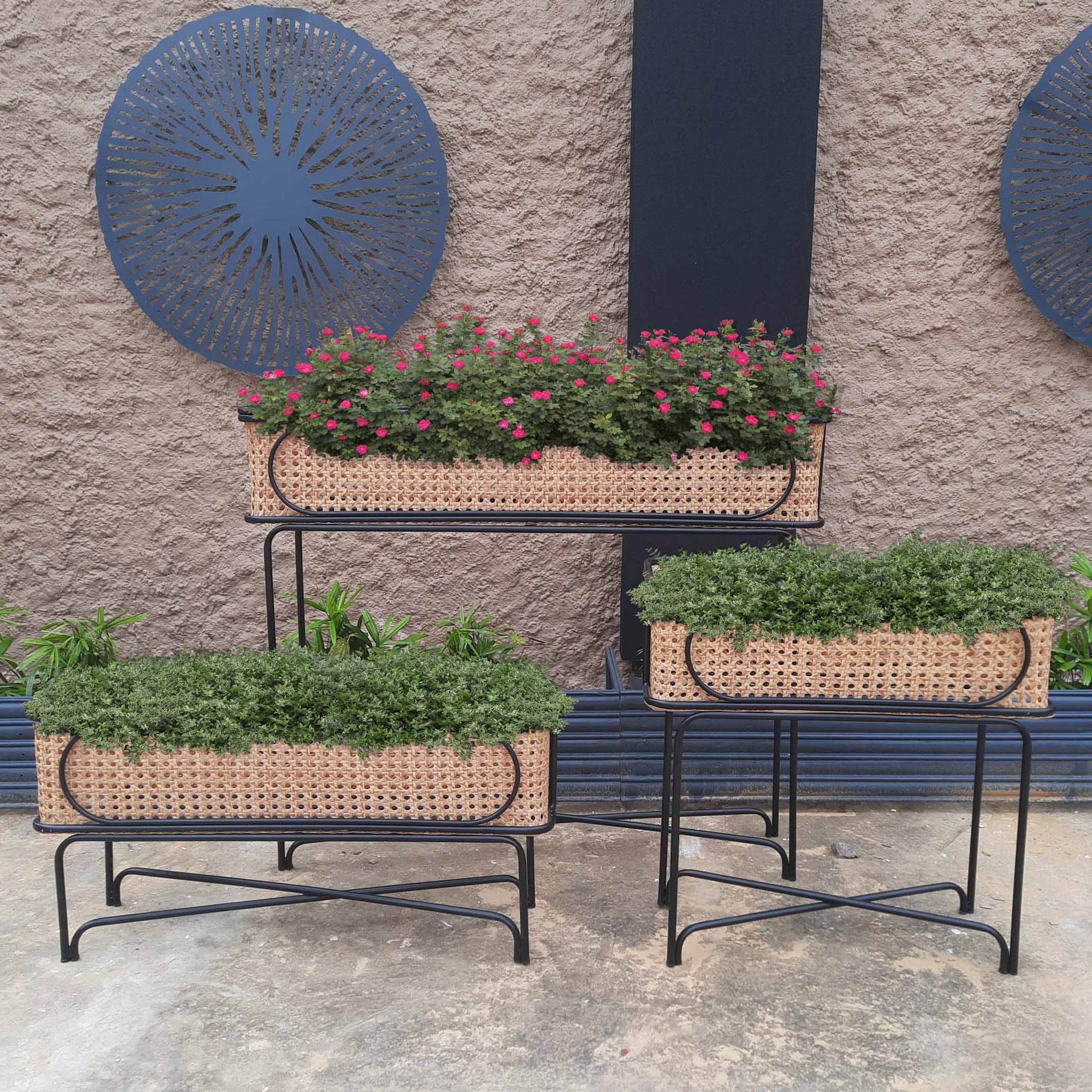 Rattan Planters