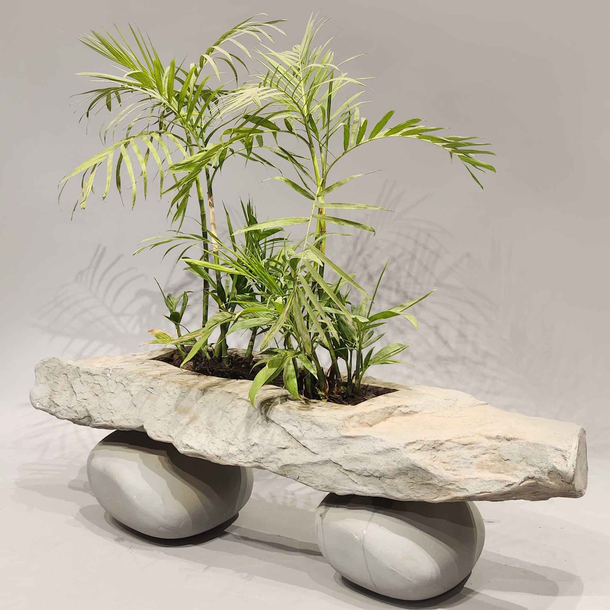 Stone Plant Pot, stone planters, stone planters outdoor, outdoor stone planters