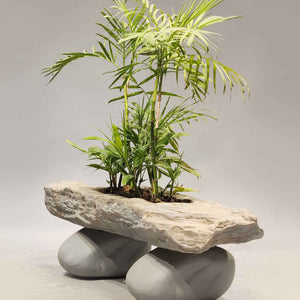 Stone Plant Pot, stone planters, stone planters outdoor, outdoor stone planters