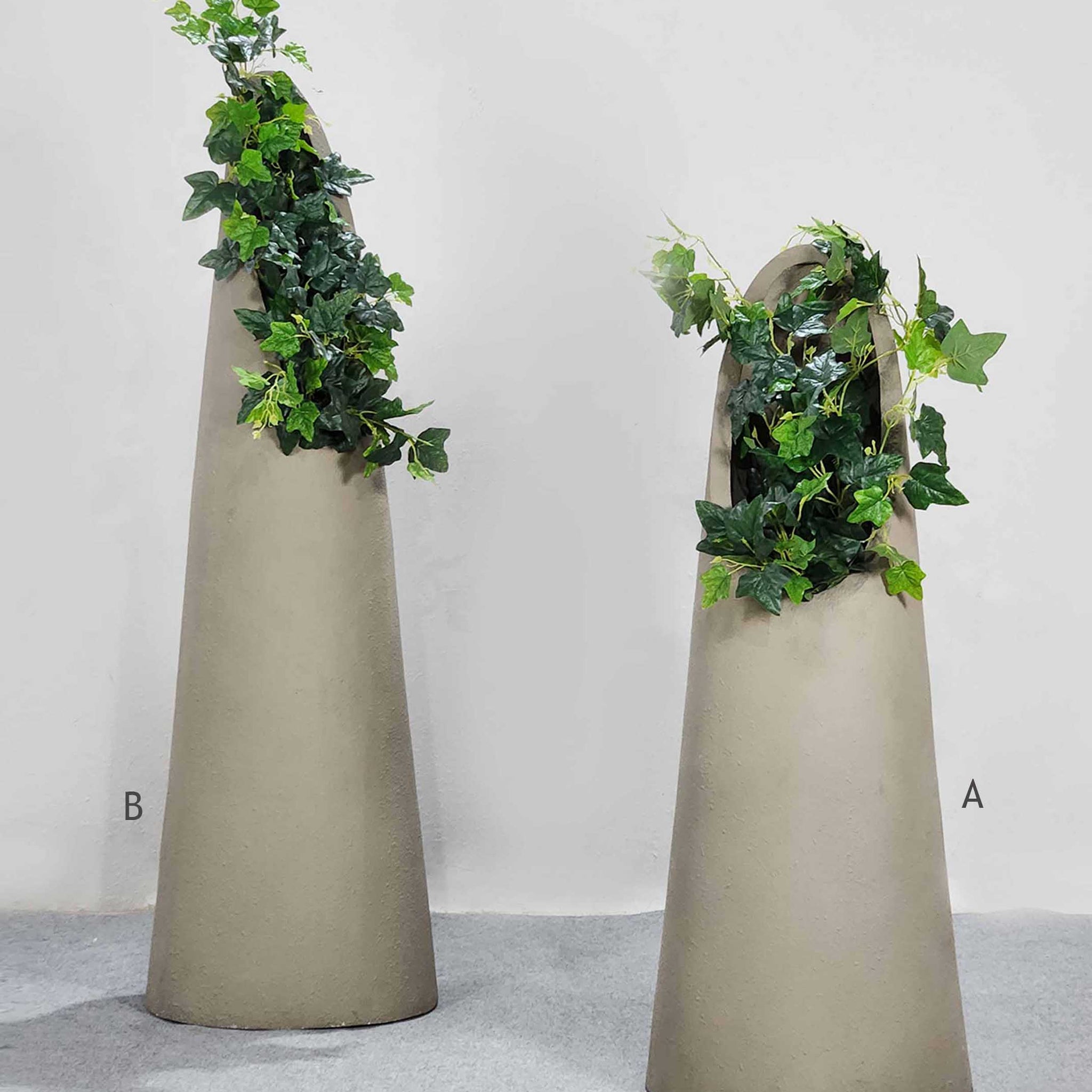 Large Conical Planters, Semi Conical Tall Planters, Conical Planters