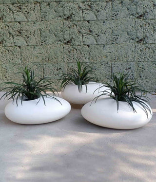 Egg shape planter, Egg shape pot, White egg planter, Egg shaped plant pot, Egg shaped flower pot By The Planter